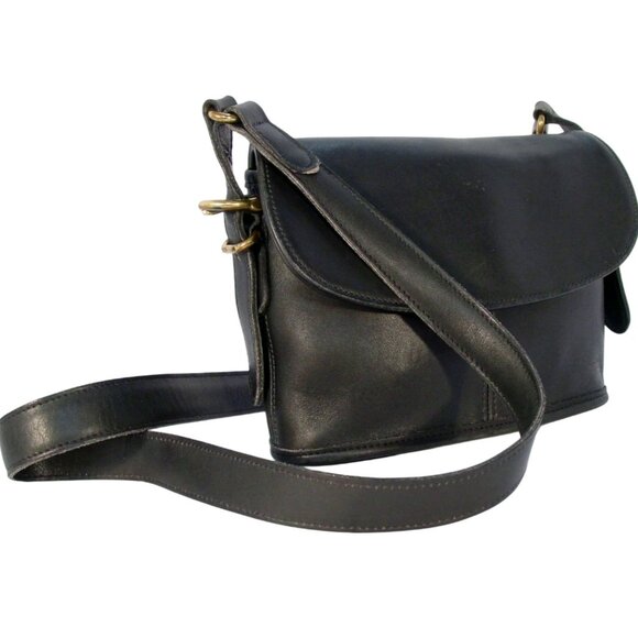 COACH Legacy 9801 Vintage Equestrian Small Flap Crossbody Bag - Made in USA - Picture 1 of 9